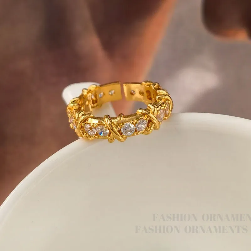 COURONNE Copper Rings Women's Gold-2