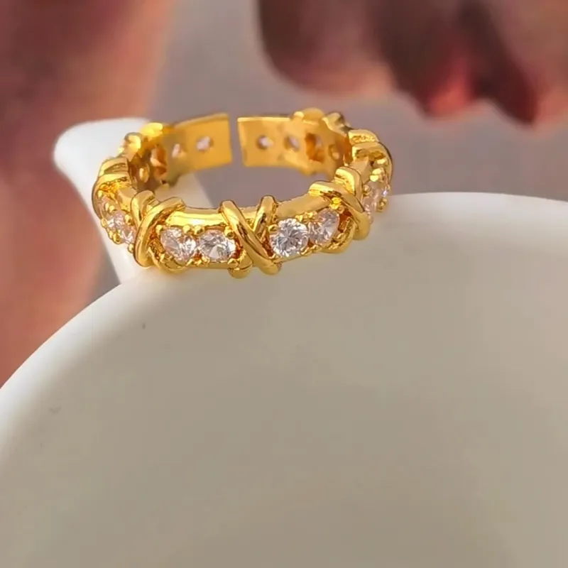 COURONNE Copper Rings Women's Gold-1