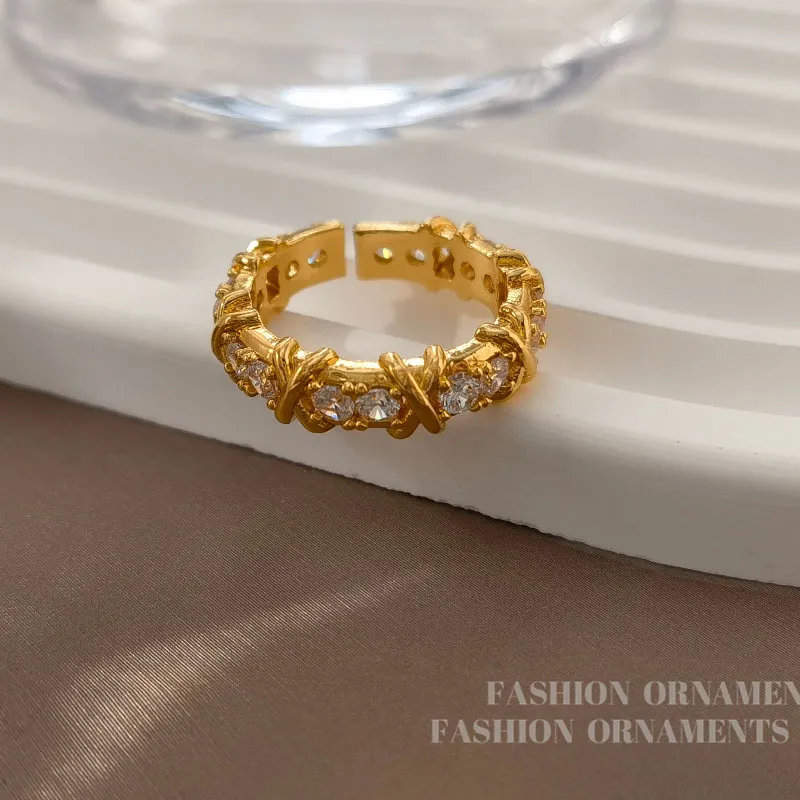 COURONNE Copper Rings Women's Gold-5