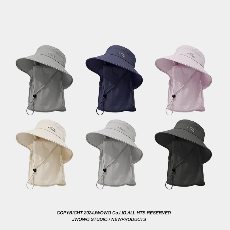 CARDANRO Polyester Sun Protection Hats Unisex-3