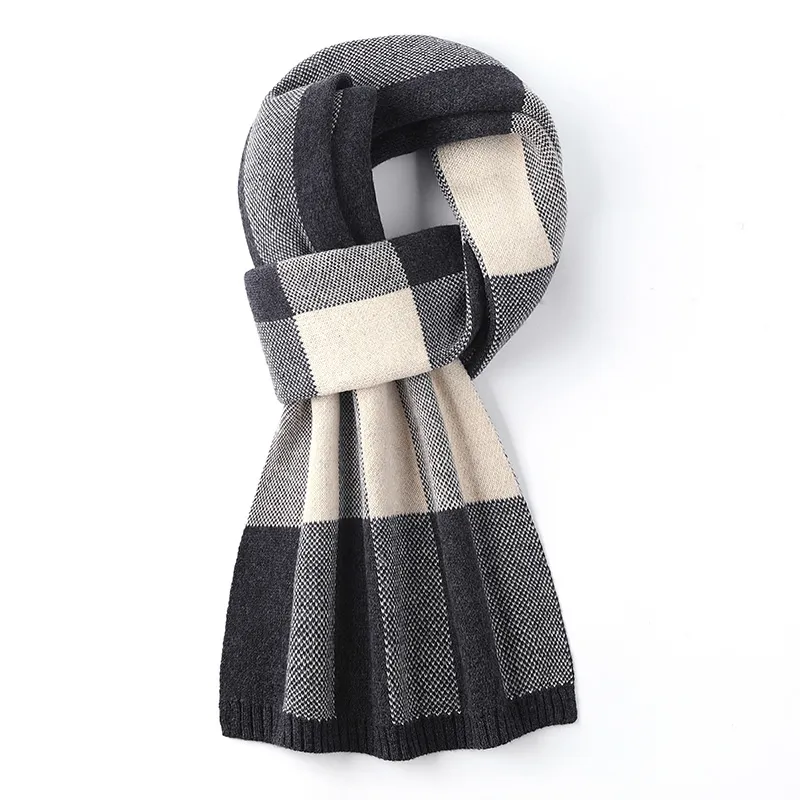 CARDANRO Knit Scarves Men-8