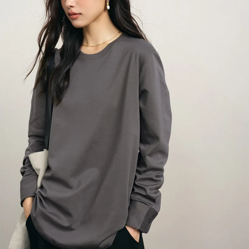 Juden Choi T Shirt Women's Gray-2
