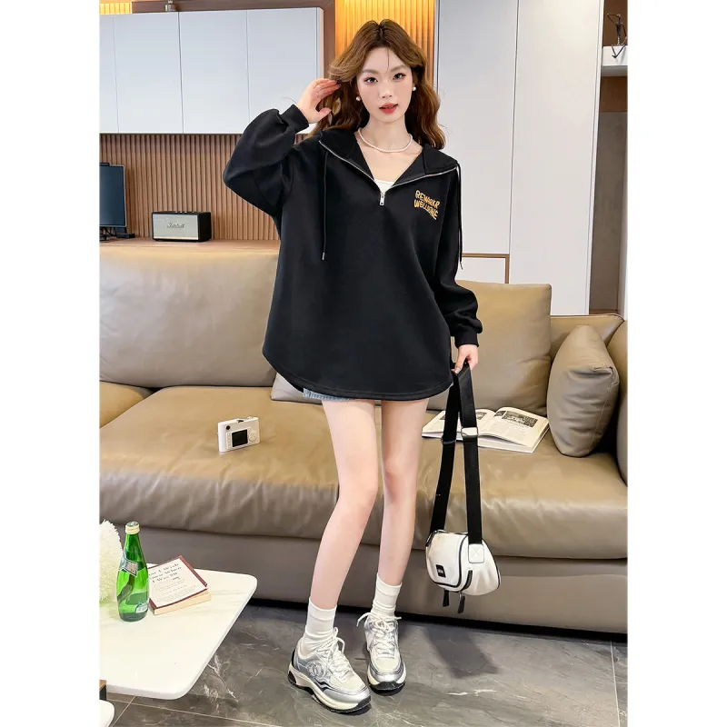 Juden Choi Sweatshirt Women's Black-4
