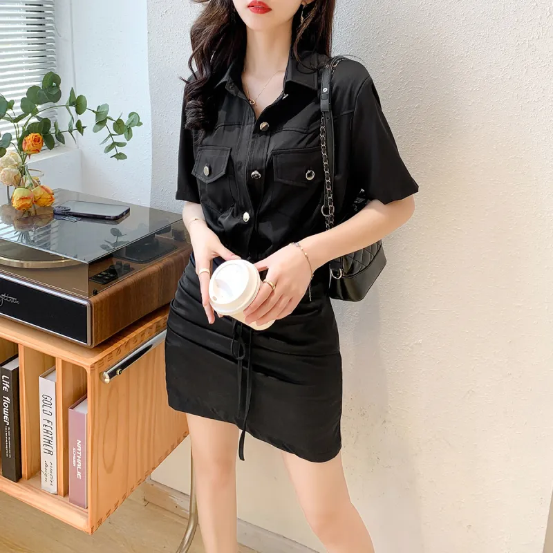 Juden Choi Skirt Set Women's Black-2