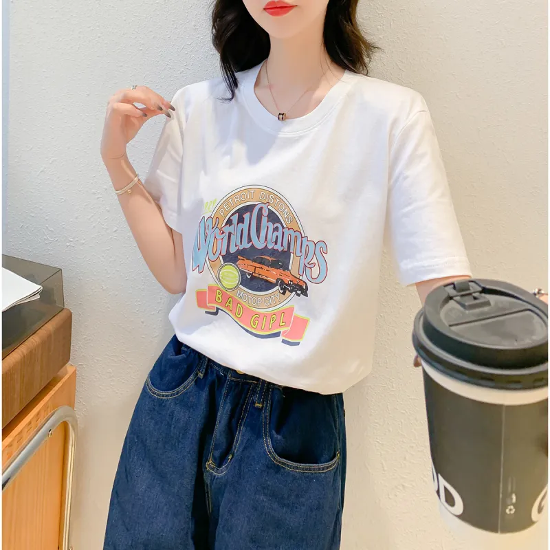 Juden Choi T Shirt Women's White-1