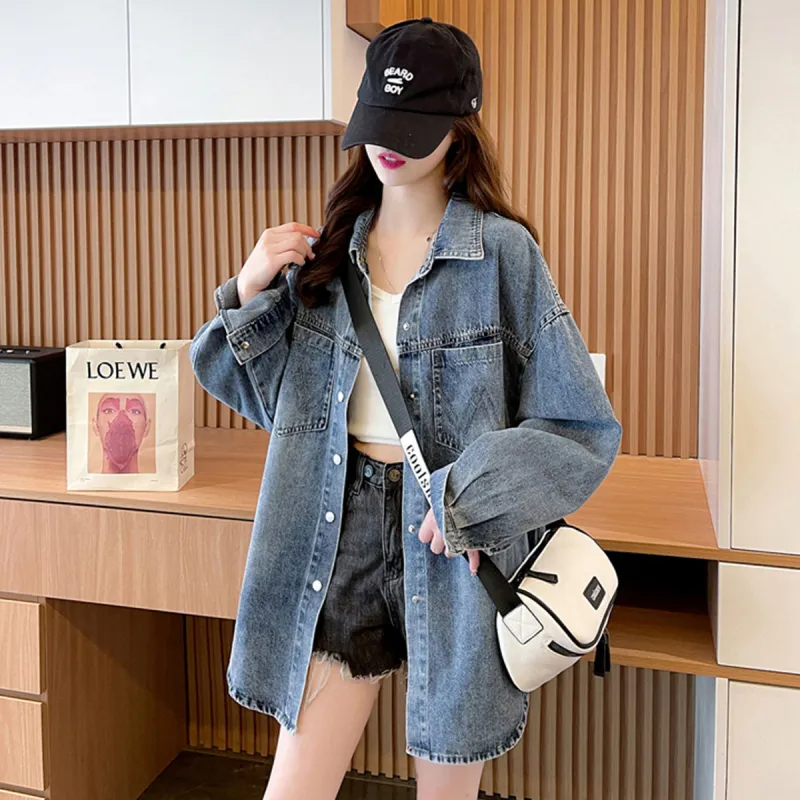 Juden Choi Denim Jacket Women's Blue-3