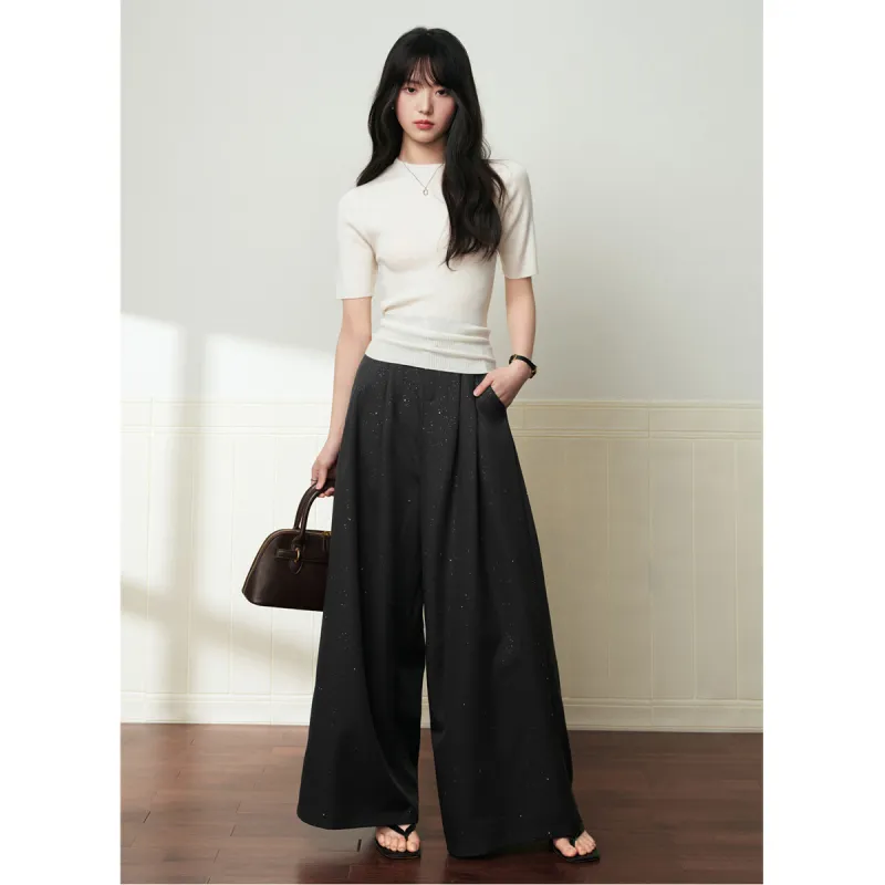 Juden Choi Casual Pants Women's Gray-4