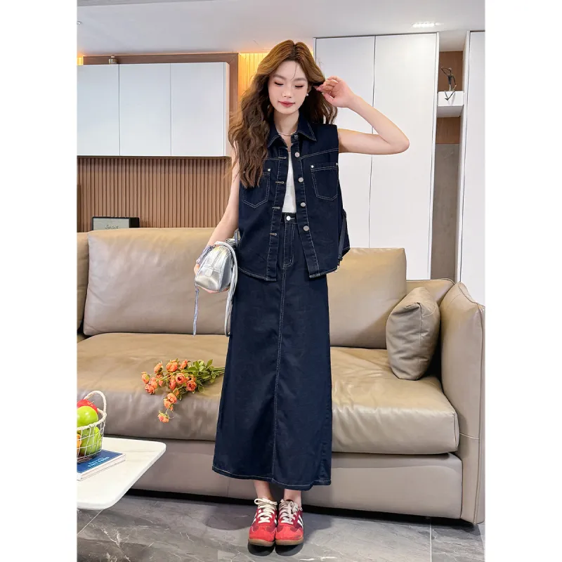 Juden Choi Two Piece Skirt Sets Women's-6