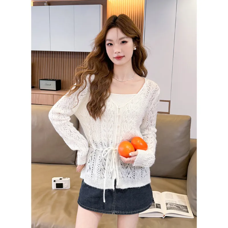 Juden Choi Knitwear Women's White-2