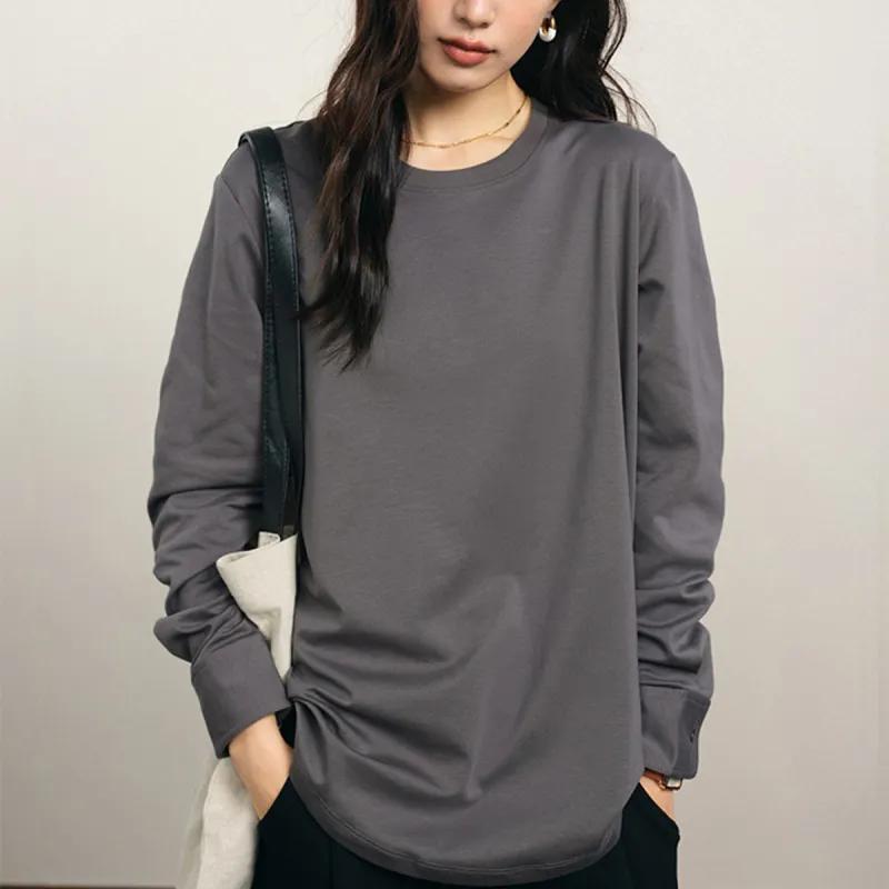 Juden Choi T Shirt Women's Gray-3