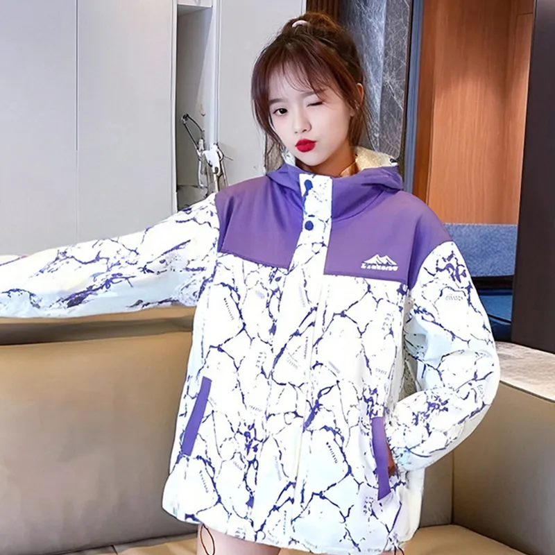 Juden Choi Puffer Jacket Women's Purple-4