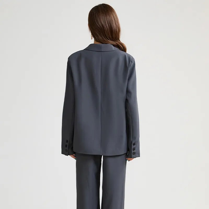 Juden Choi Business Suit Women's Gray-2