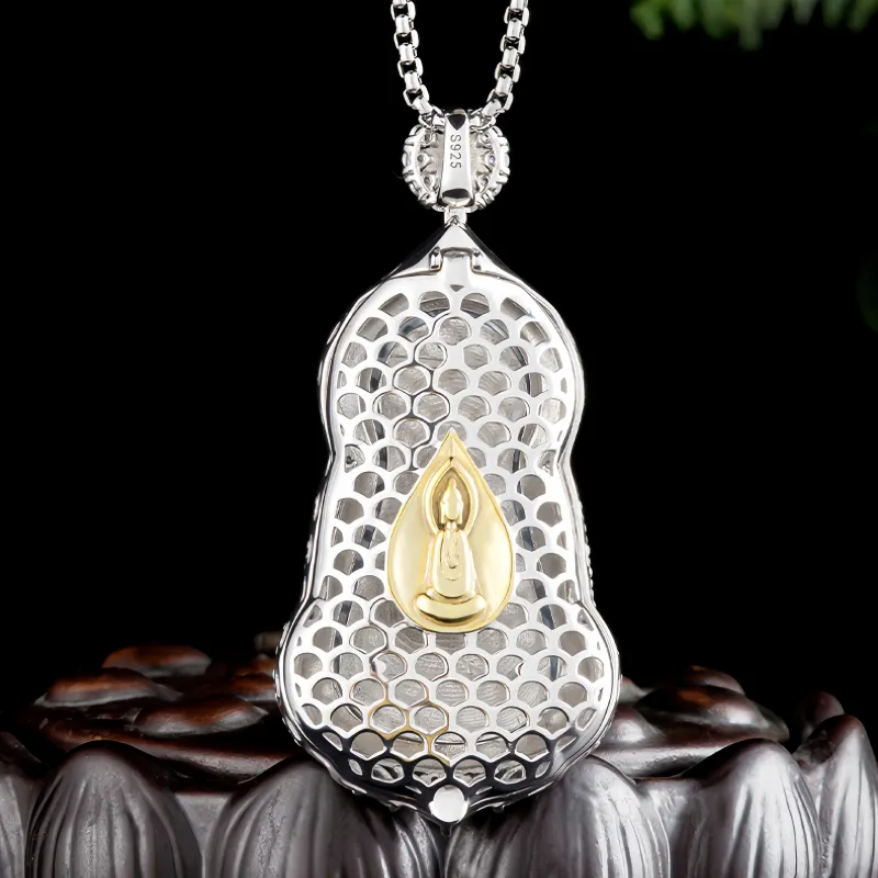 Noritake Ice Glutinous Jadeite Necklaces Unisex-5