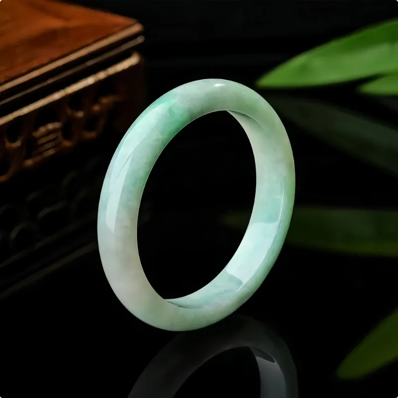 Noritake Glutinous Jade Jadeite Bangles Unisex-1