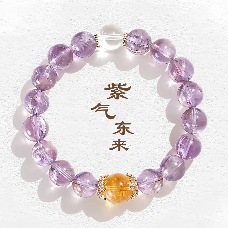 Noritake Processing Amethyst Bracelets Unisex-1