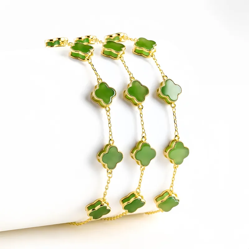 Noritake Hetian Jade Bracelets Jasper Unisex-3