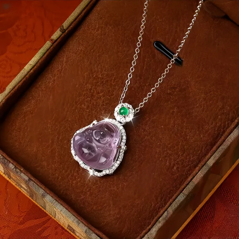 Noritake Processing Amethyst Necklaces Women's-2