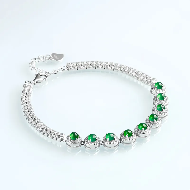 Noritake Ice Glutinous Jadeite Bracelets Women's-3
