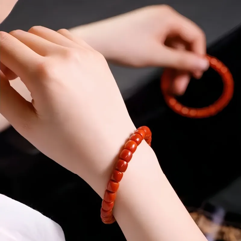 Noritake Southern Red Agate Bracelets Unisex-2