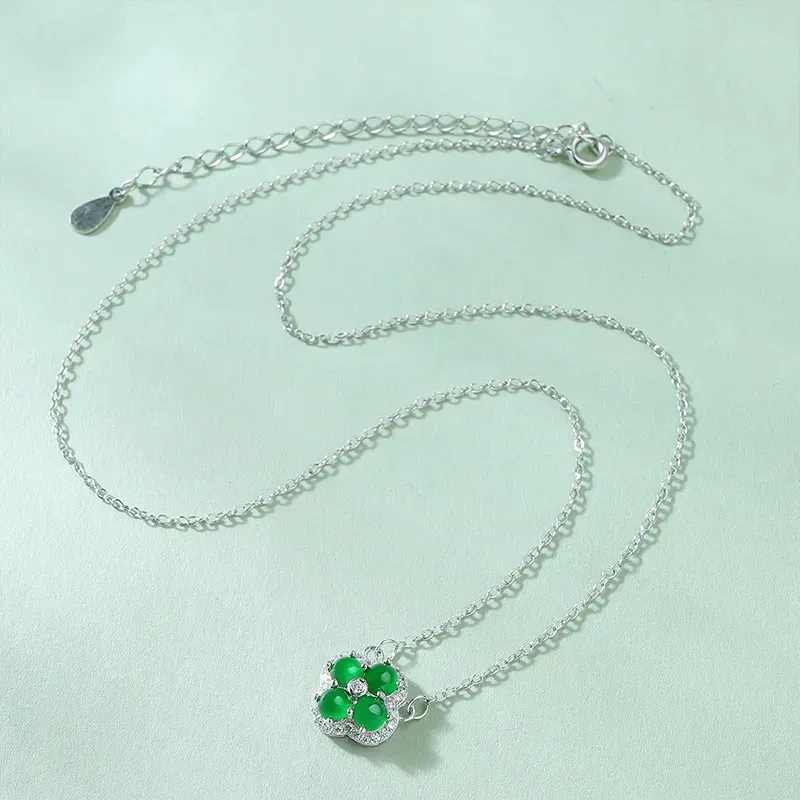 Noritake Glutinous Jade Jadeite Necklaces Women's-2