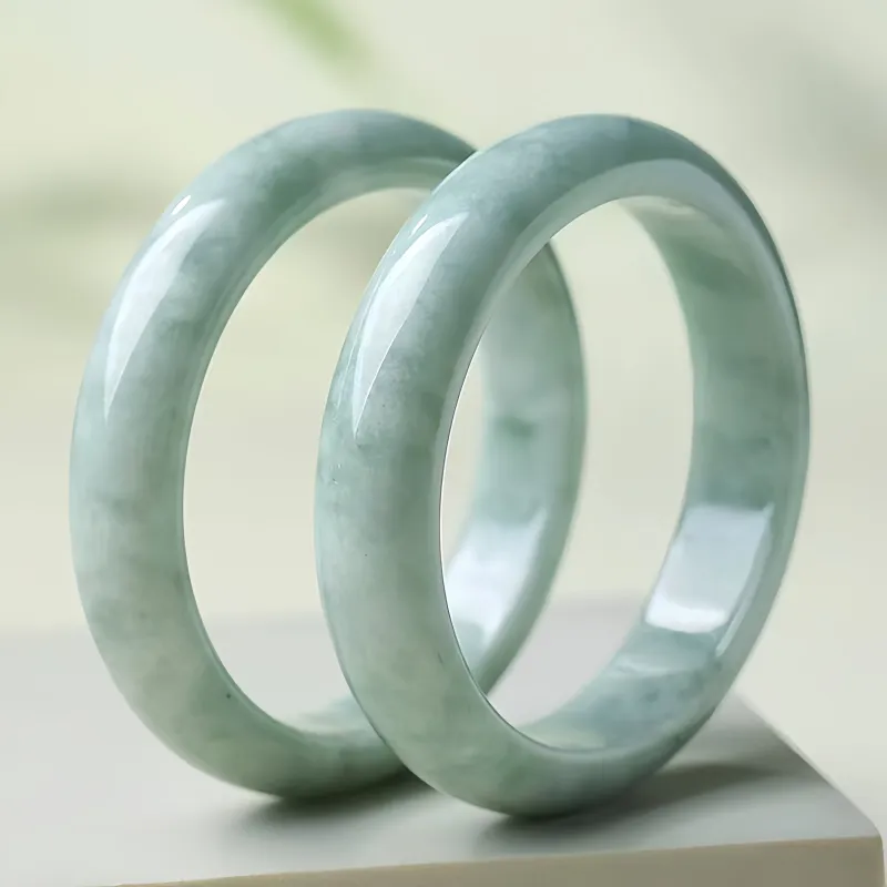 Noritake Glutinous Jade Jadeite Bangles Women's-2