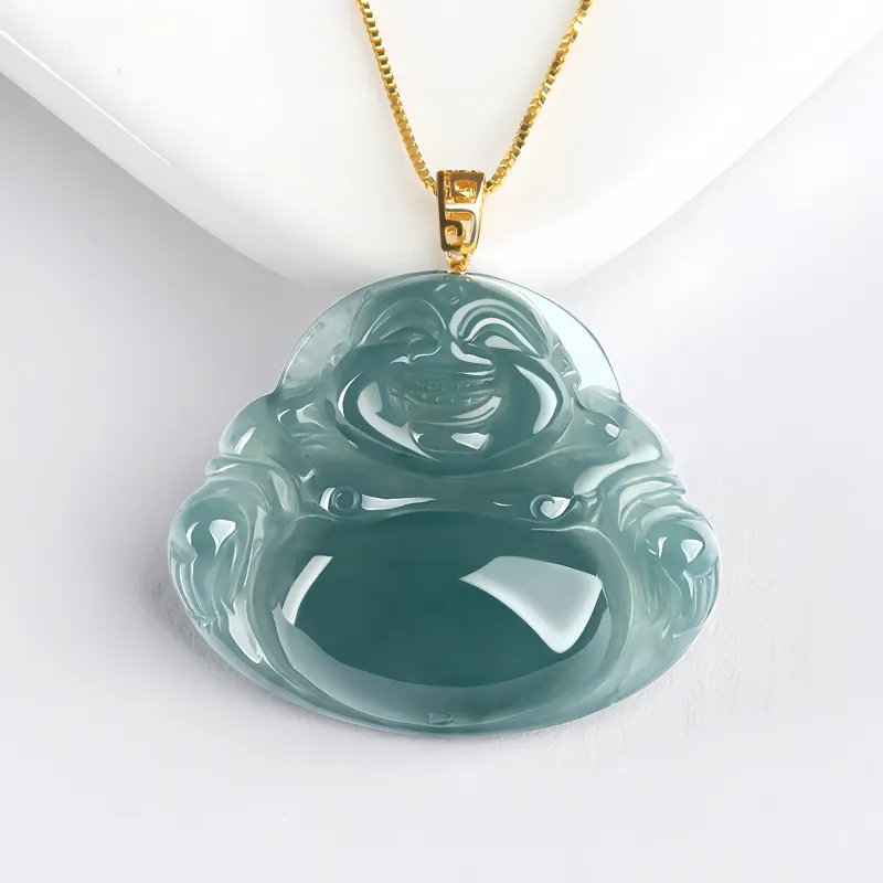 Noritake Ice Glutinous Jadeite Necklaces Unisex-8