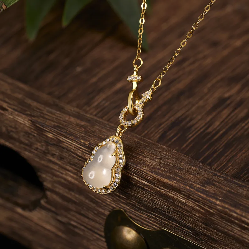 Noritake Chalcedony Jade Necklaces Women's-4