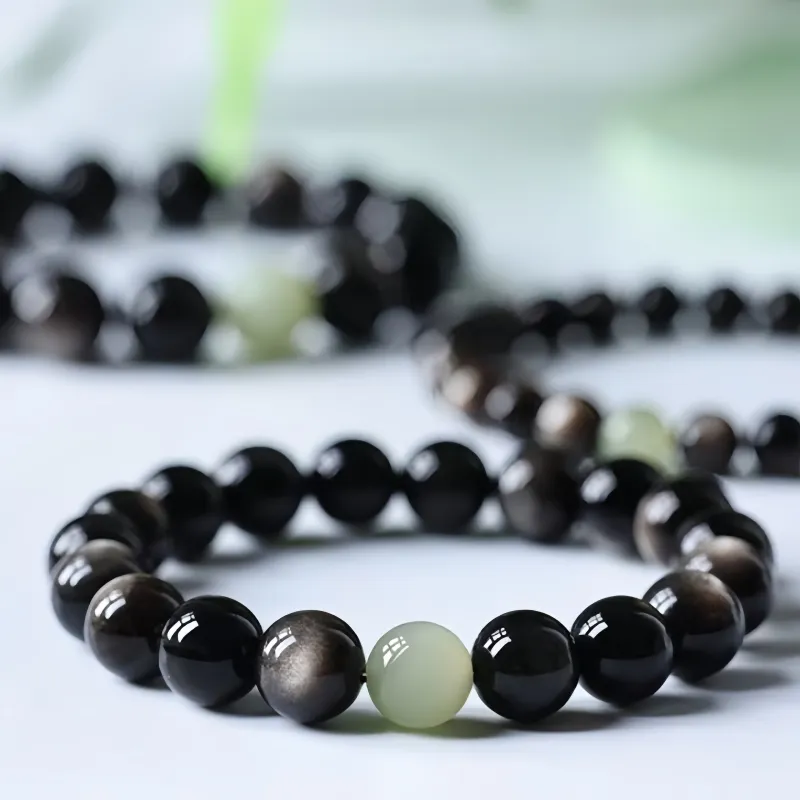 Noritake Obsidian Bracelets Unisex-1