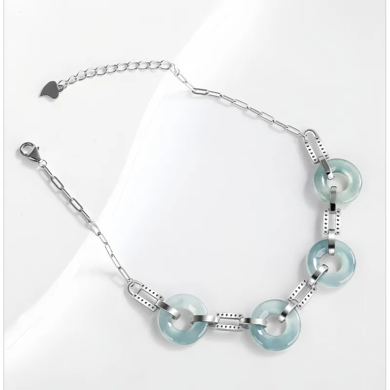 Noritake Ice Glutinous Jadeite Bracelets Women's-3
