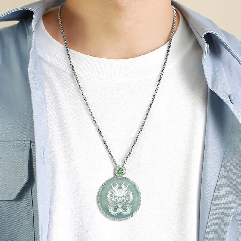Noritake Glutinous Jade Jadeite Necklaces Unisex-1