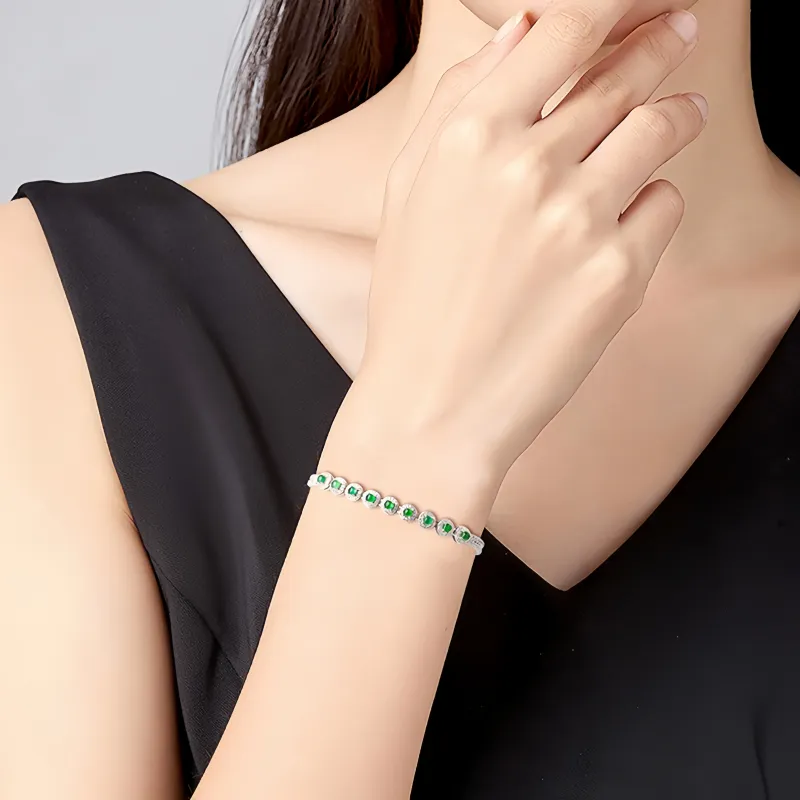 Noritake Ice Glutinous Jadeite Bracelets Women's-1