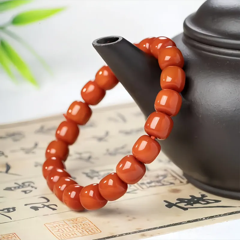 Noritake Southern Red Agate Bracelets Unisex-3