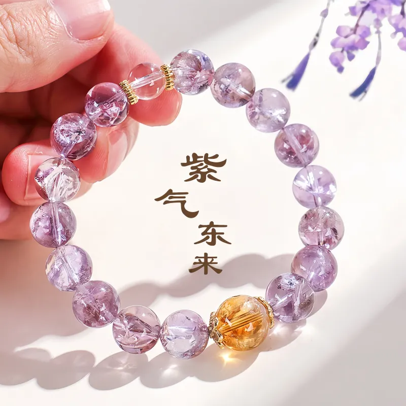 Noritake Processing Amethyst Bracelets Unisex-5