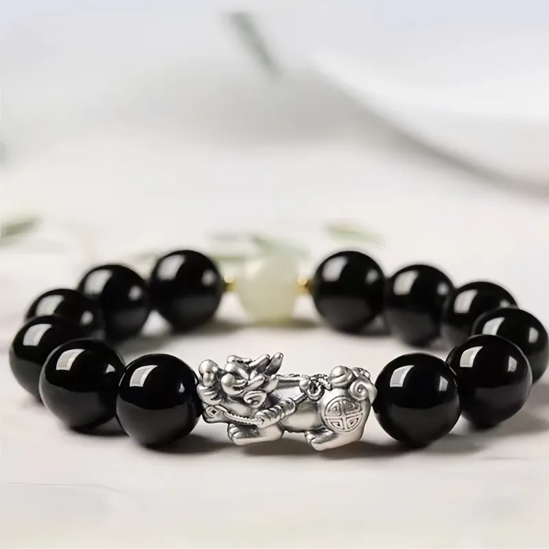 Noritake Obsidian Bracelets Unisex-2