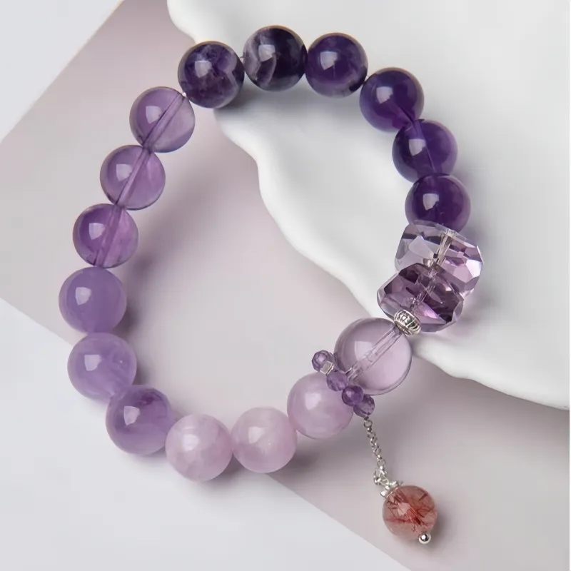 Noritake Processing Amethyst Bracelets Women's-5