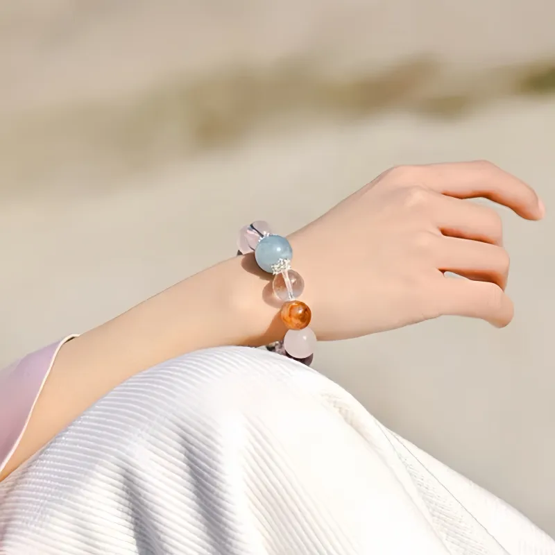 Noritake Processing Multicolor Crystal Bracelets Unisex-1