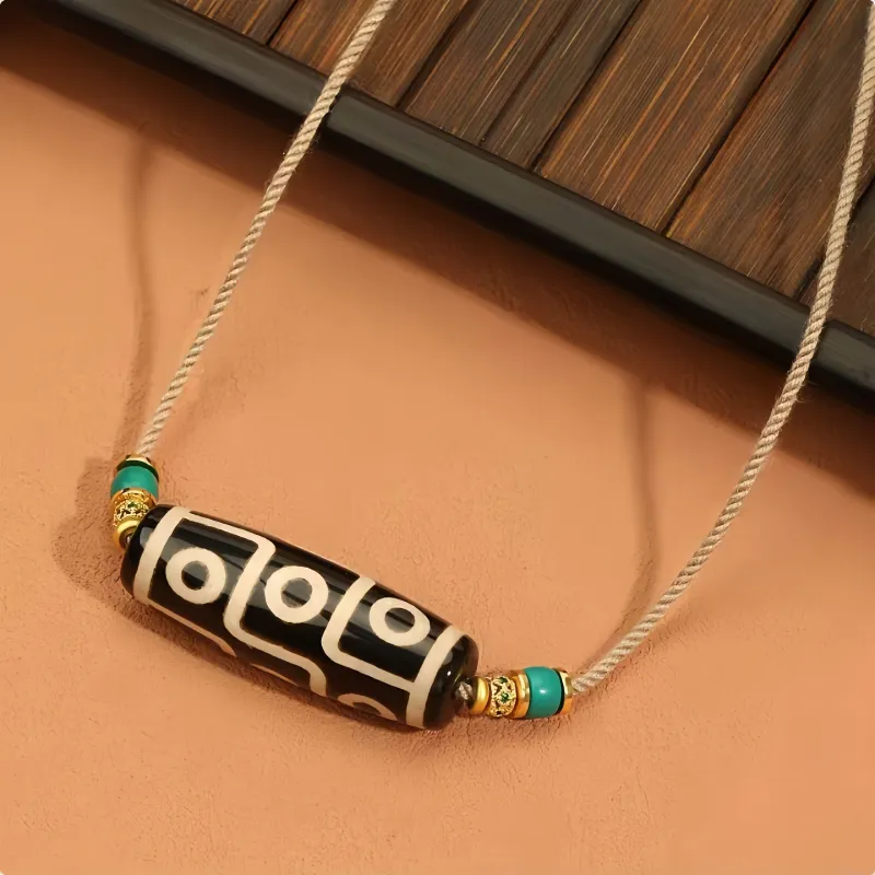 Noritake Agate Jade Necklaces Unisex-3