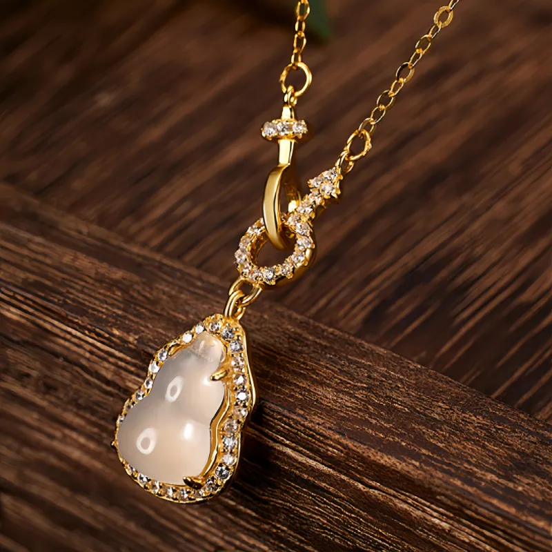 Noritake Chalcedony Jade Necklaces Women's-3