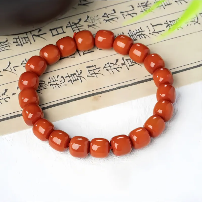 Noritake Southern Red Agate Bracelets Unisex-4