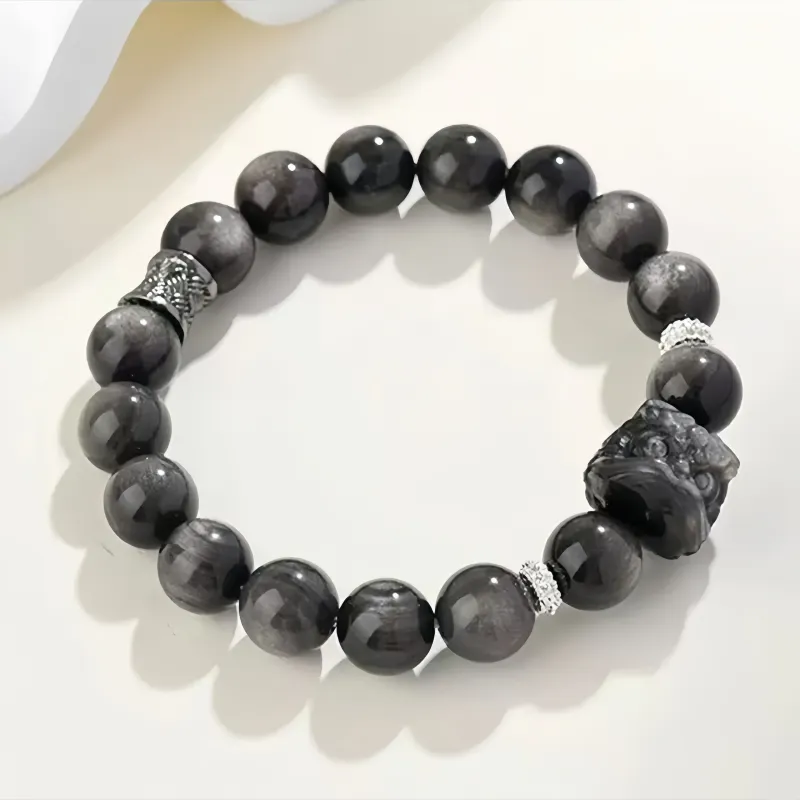 Noritake Obsidian Bracelets Unisex-6