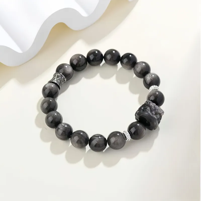 Noritake Obsidian Bracelets Unisex-2