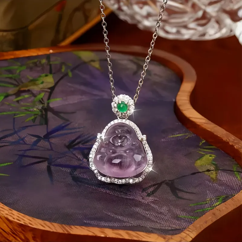 Noritake Processing Amethyst Necklaces Women's-1