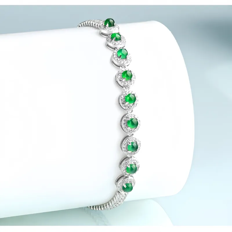 Noritake Ice Glutinous Jadeite Bracelets Women's-2