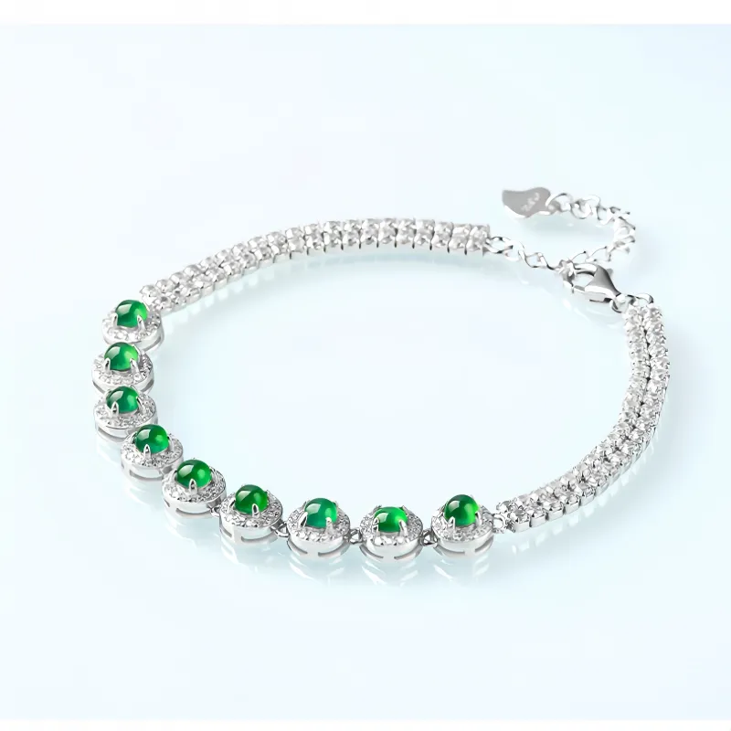 Noritake Ice Glutinous Jadeite Bracelets Women's-4