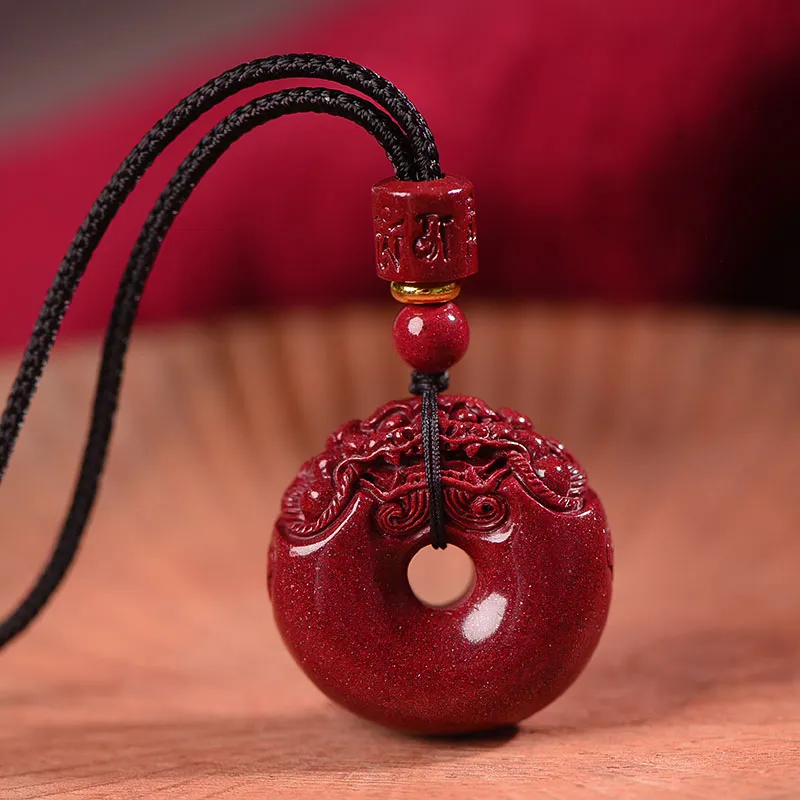 Noritake Reconstructed Cinnabar Necklaces Unisex-3