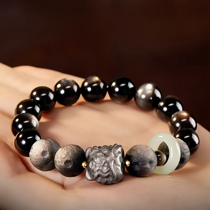 Noritake Obsidian Bracelets Unisex-1