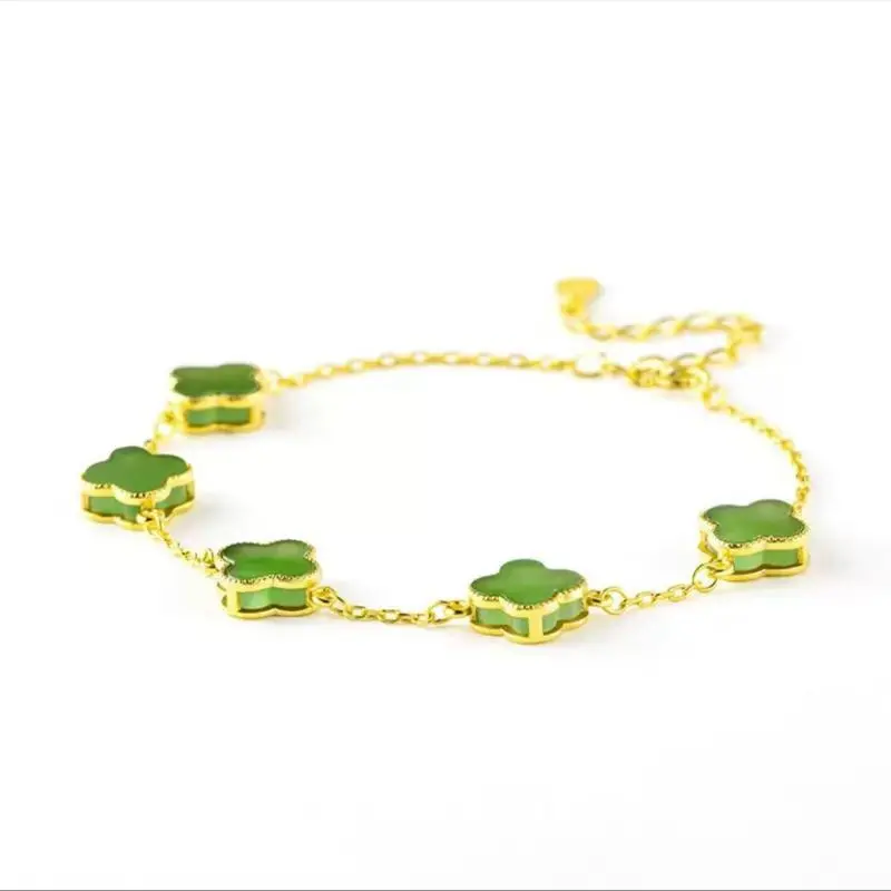 Noritake Hetian Jade Bracelets Jasper Unisex-4