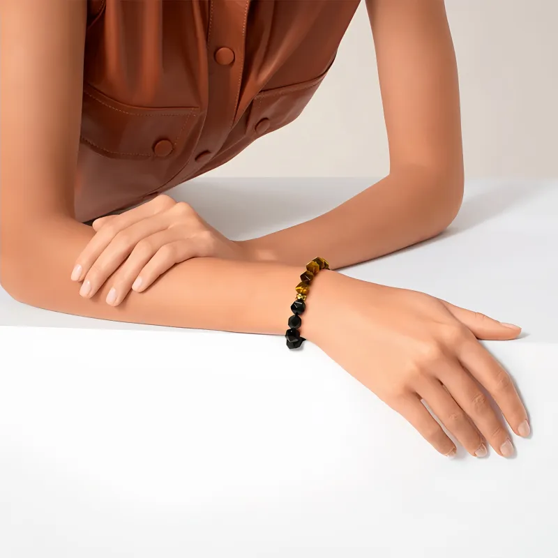 Noritake Obsidian Bracelets Unisex-1