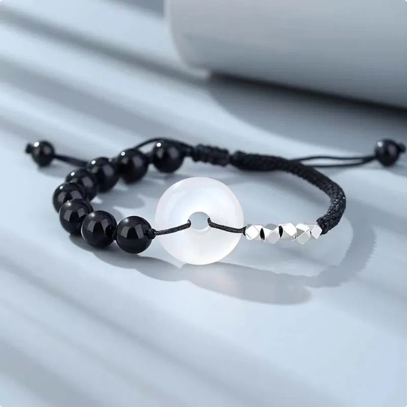 Noritake Agate Jade Bracelets Unisex-9