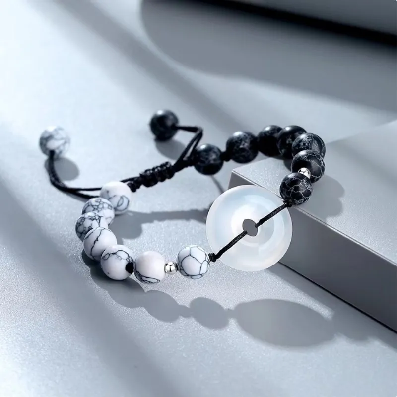 Noritake Agate Jade Bracelets Unisex-15